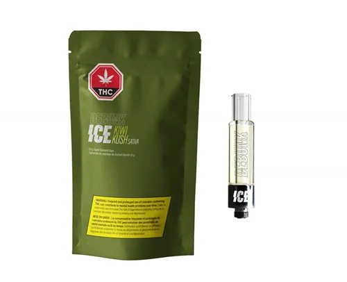 Product image of Kiwi Kush Liquid Diamonds - DEBUNK - 510 Cartridge