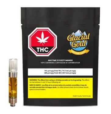 Product image of Anytime 1:1 Fuzzy Mango - Glacial Gold - 510 Cartridges