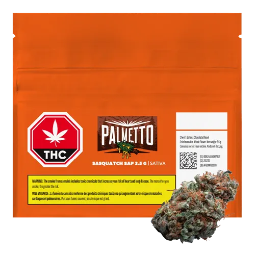 Product image of Sasquatch Sap - Palmetto - Dried Flower