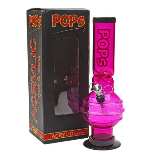 Product image of 12" Bubble Base Acrylic Bong with Ice Catcher