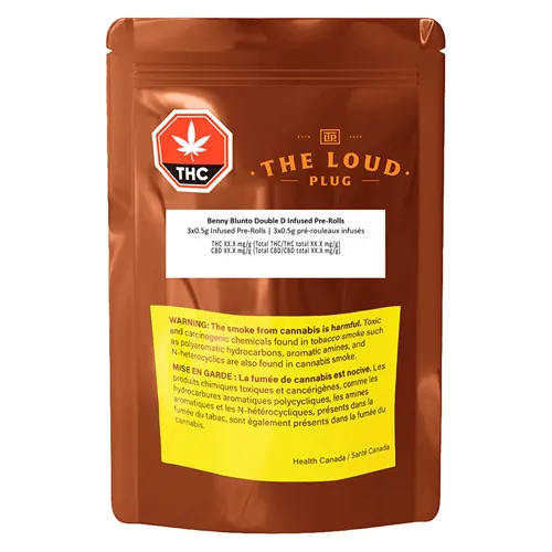 Benny Blunto Double D - The Loud Plug - Infused Blunts