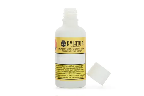 Pot Shot Tropical Fruit - Aviator Cannabis Co. - Ingestible Oils