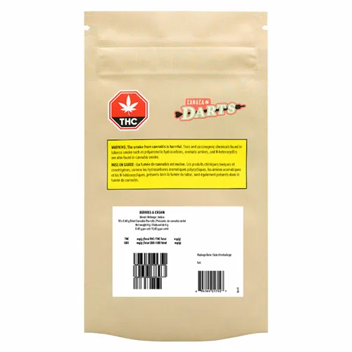 Product image of Berries & Cream - Canaca Darts - Joints