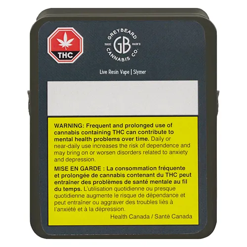 Slymer Live Resin - Greybeard - 510 Cartridge