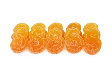 Product image of Fully Blasted Peach Orange 1:1 THC | CBD 10 Pack - SOURZ by Spinach - Gummies