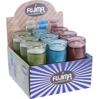 Product image of Fujima, Glass Jar Sativa, Indica, Hybrid Designs Storage