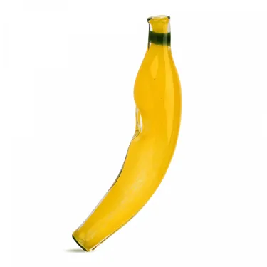 Product image of Red Eye Glass, 5" Banana Hand Pipe