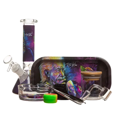Product image of 8" Fancy Glass Bong Kit