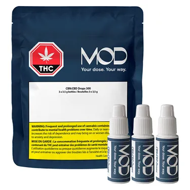 Product image of CBN:CBD Drops 300 - MOD - Ingestible oils