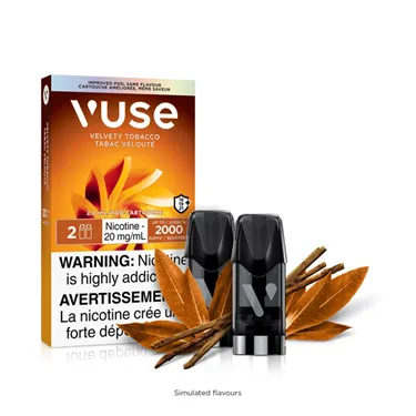 Product image of Velvety Tobacco 2 Pack - Vuse - Pods