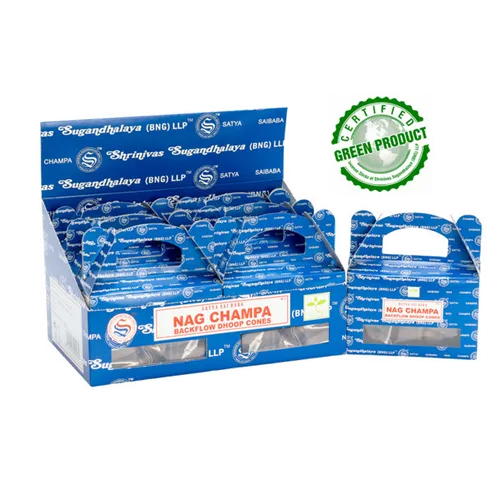 Product image of Satya Backflow Cones - 24pc Box / Nag Champa