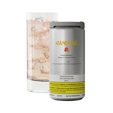 Product image of Mango Passionfruit CBD  - Everie - Sparkling Water