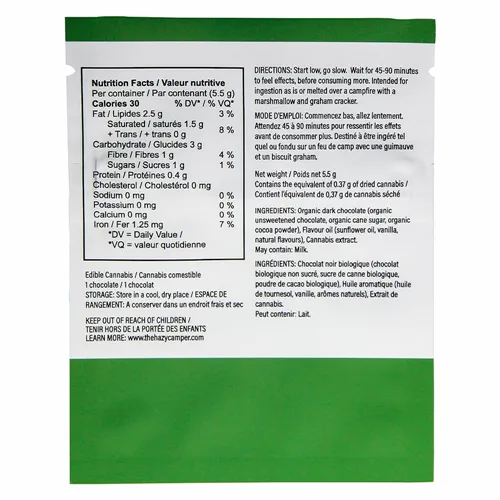 Hazy Mint - The Hazy Camper - Chocolate