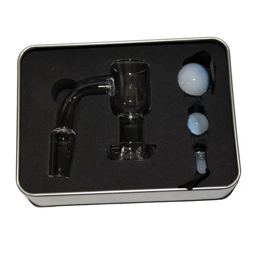 Product image of CannAccessories, Terp Slurp Banger 14mm, 90 Degree Kit, Half Moon