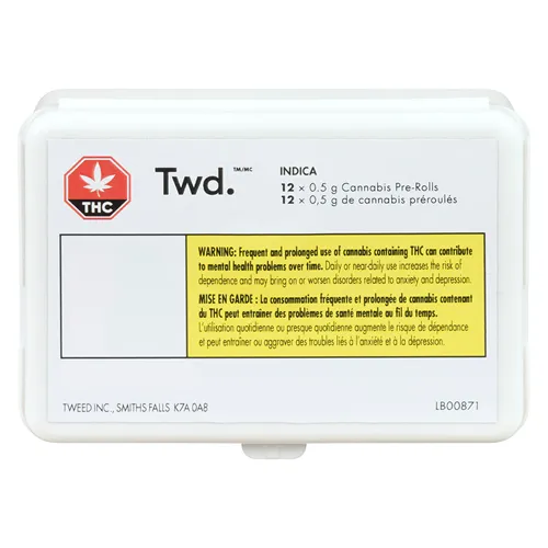 Product image of Twd Indica - Twd. - Pre-Roll