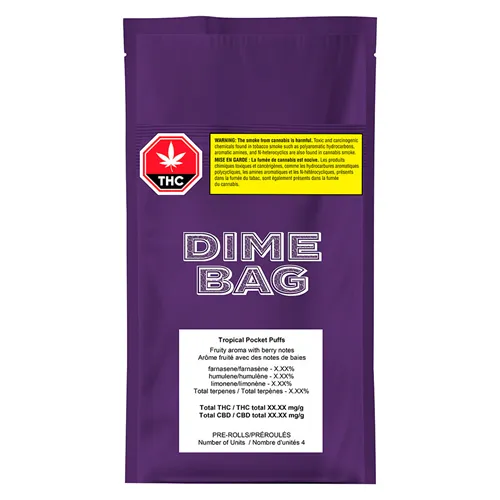 Tropical Pocket Puffs - Dime Bag - Joints