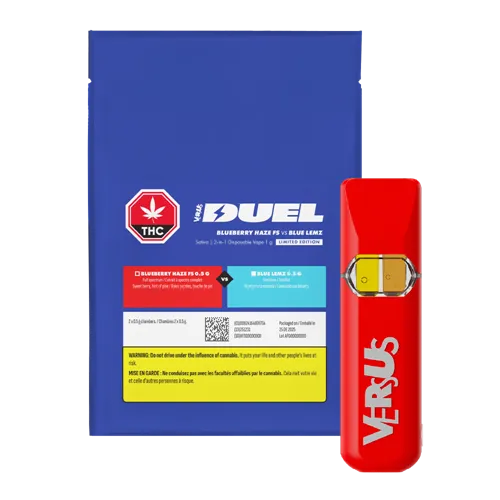 Product image of DUEL Blueberry Haze FS vs Blue Lemz 2-in-1 - Versus - Disposables