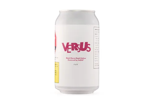 Black Cherry Rapid Seltzer - Versus - THC Drinks