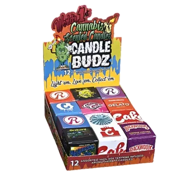 Product image of Chrontac, Candle Budz Cannabis Scented Candles