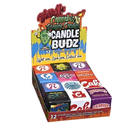 Product image of Chrontac, Candle Budz Cannabis Scented Candles