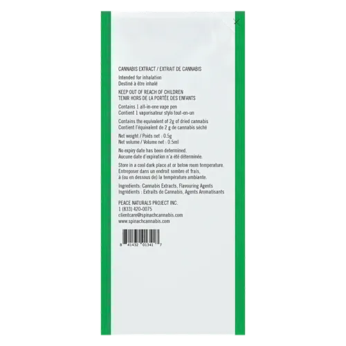 Rocket Icicle Hitz All-In-One - Spinach - Disposables