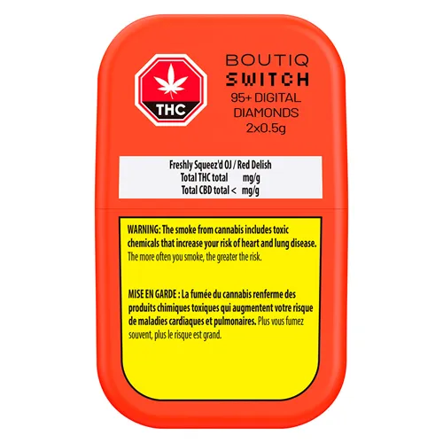 Switch 95+ Digital Diamonds Freshly Squeez'd OJ / Red Delish AIO - Boutiq - Disposables