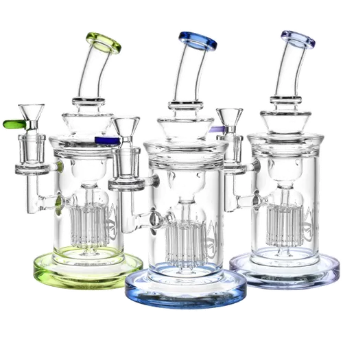 Product image of Pulsar, 9" Glass Tree Perc Recycler Water Pipe