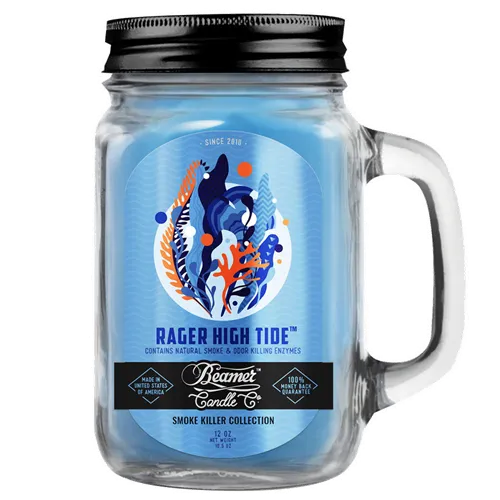 Product image of Beamer, Smoke Killer Collection, 12oz Candle Large Mason Jar