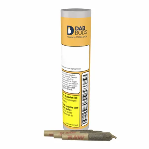 Product image of Baja Banana Distillate Infused - Dab Bods - Infused Joints