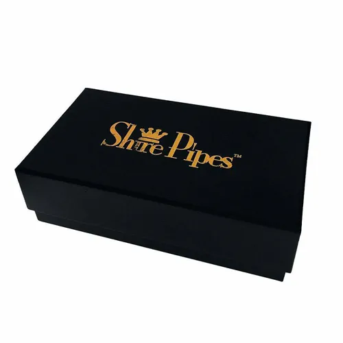 Shire, 5.5" Bent Octagon Brandy Wood Pipe