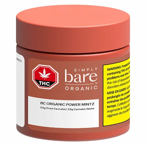 BC Organic Power Mintz - Simply Bare - Dried Flower