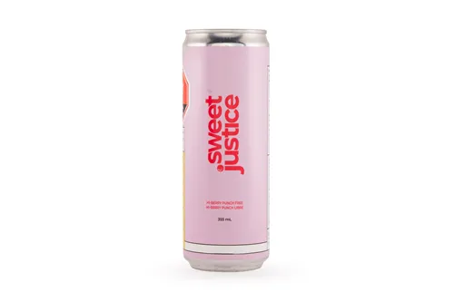 Product image of Hi-Berry Punch Free (10+10Cbg) - Sweet Justice - THC Drinks