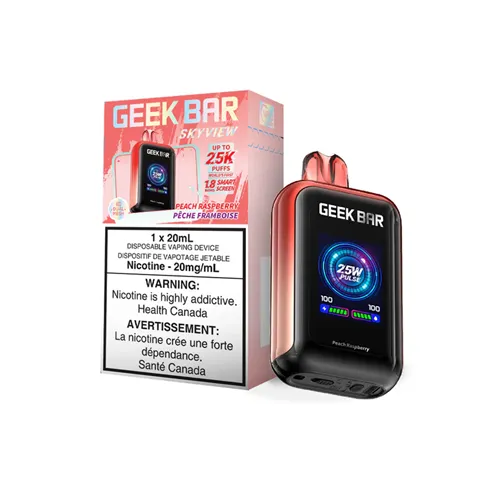 Product image of Peach Raspberry - Geek Bar Sky View - Disposable
