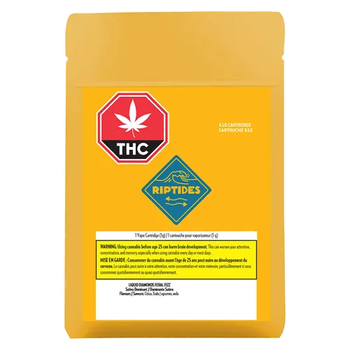 Feral Fizz Liquid Diamonds - Riptides - 510 Cartridges