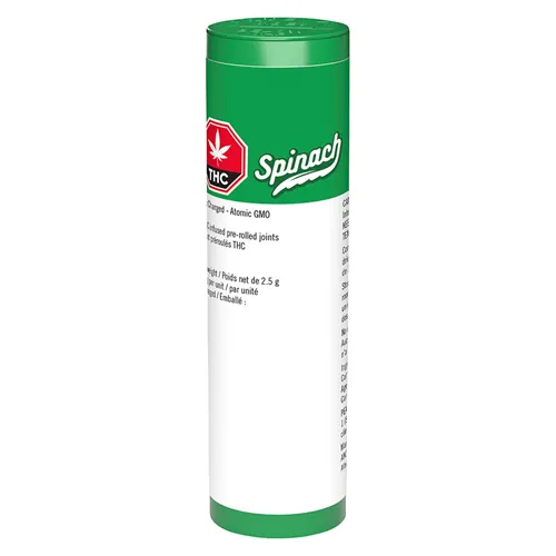 Fully Charged Atomic GMO - Spinach - Infused Joints