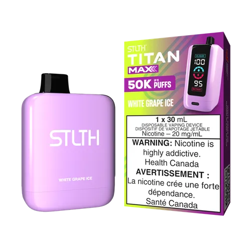 Product image of White Grape Ice - STLTH Titan Max - Disposable
