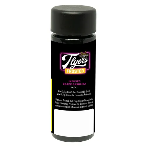 Flyers Frosted Grape Gasolina - Claybourne - Infused Joints