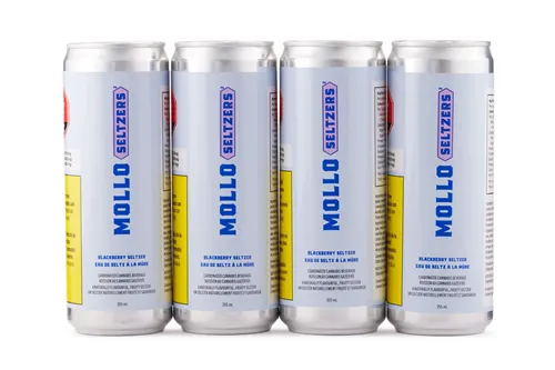 Blackberry Seltzer - Mollo - THC Drinks