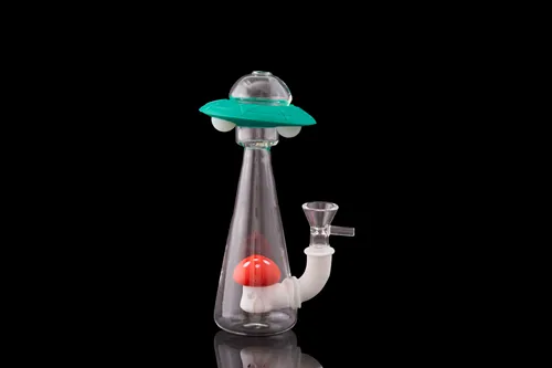 LIT Silicone, Alien Abduction Bubbler