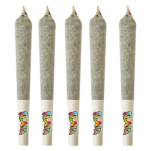 Product image of Raspberry Rush Liquid Diamond Infused Pre-Roll - Flava - Infused Joints