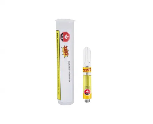 Product image of Cherry Blast Shatter & Liquid Diamond - Zest Cannabis - 510 Cartridge
