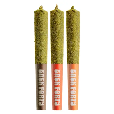 Product image of Kief-Coated Taster Pack - Back Forty - Variety Infused Pre-Rolled