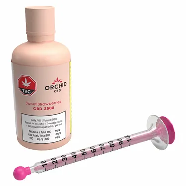 Product image of Sweet Strawberries CBD 2500 - Orchid CBD - Ingestible Oil