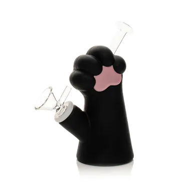 Product image of LIT Silicone, 6" Cat Paw Water Pipe