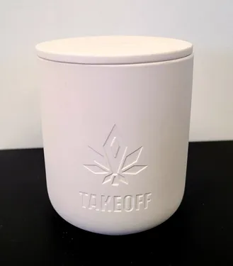 Product image of Take Off, Ceramic Jar, White