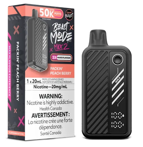 Product image of Packin' Peach Berry - Flavour Beast Mode Max 2 - Disposables