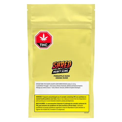 Pineapple Kush Heavy Slims Infused - SHRED - Infused Blunts