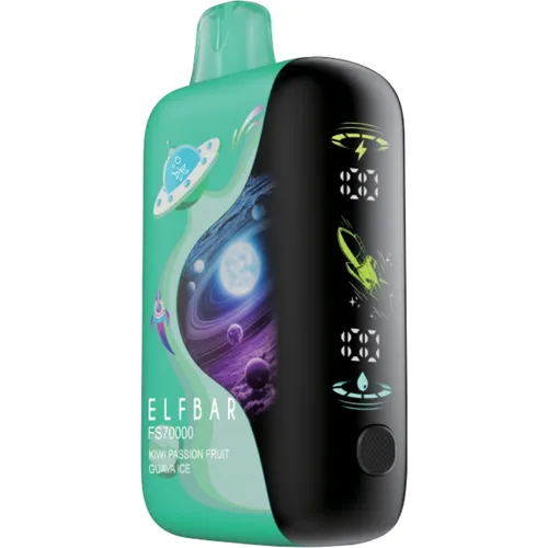 Product image of Kiwi Passion Fruit Guava Ice - Elf Bar - Disposable