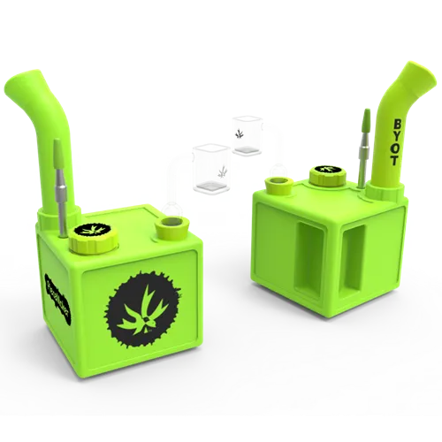 Product image of PieceMaker, Kube Silicone Square Dab Rig