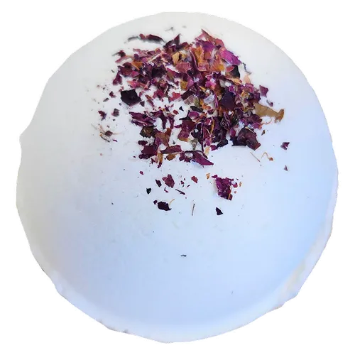 Product image of Red Jasper Rose Bath Bomb - Queen Of Bud - Infused Bath